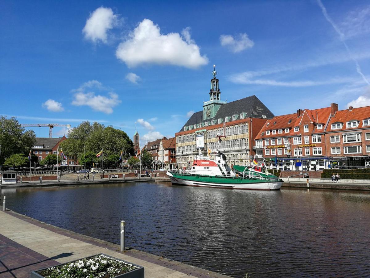 Rb City Apartments Emden Am Wall 3 ภายนอก รูปภาพ